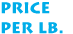 price per lb 