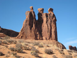 Three Gossips, Arches National Park