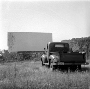 Drive-in movie theatre in Moab