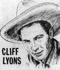 Cliff Lyons as drawn by John Hagner