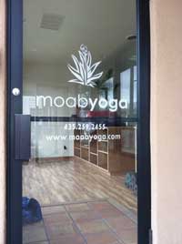 Moab Yoga entrance