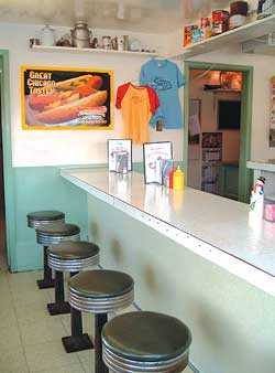 Milt's lunch counter